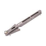Maxbell Bike Chain Checker Measurement Tool Durable Chain Measuring Ruler Gauge Gray