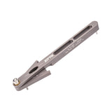 Maxbell Bike Chain Checker Measurement Tool Durable Chain Measuring Ruler Gauge Gray