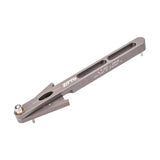 Maxbell Bike Chain Checker Measurement Tool Durable Chain Measuring Ruler Gauge Gray