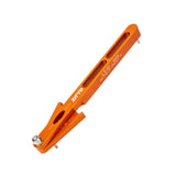 Maxbell Bike Chain Checker Measurement Tool Durable Chain Measuring Ruler Gauge Orange