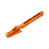 Maxbell Bike Chain Checker Measurement Tool Durable Chain Measuring Ruler Gauge Orange