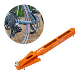 Maxbell Bike Chain Checker Measurement Tool Durable Chain Measuring Ruler Gauge Orange
