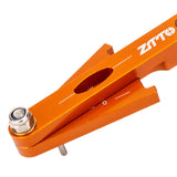 Maxbell Bike Chain Checker Measurement Tool Durable Chain Measuring Ruler Gauge Orange