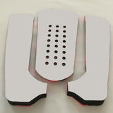 Maxbell 3x Deck Grip Mat Surfing Padding Anti Slip Premium for Funboard Beginner Black Red