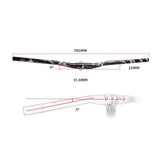 Maxbell Bicycle Handle Bar Ultralight Replacement Mountain Road Bike Handlebar Style A