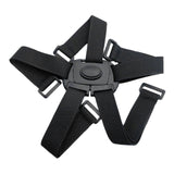 Maxbell Folding Bike Carrier Bracket Belt Support Stand Front Bag Holder Rack Strap Black