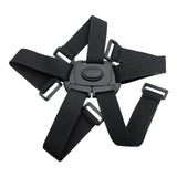 Maxbell Folding Bike Carrier Bracket Belt Support Stand Front Bag Holder Rack Strap Black