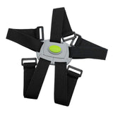 Maxbell Folding Bike Carrier Bracket Belt Support Stand Front Bag Holder Rack Strap Gray Green