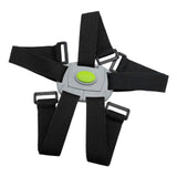 Maxbell Folding Bike Carrier Bracket Belt Support Stand Front Bag Holder Rack Strap Gray Green