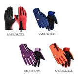 Maxbell Winter Gloves Nonslip Thermal Gloves for Outdoor Running Sports Motorcycle S Red