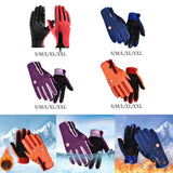 Maxbell Winter Gloves Nonslip Thermal Gloves for Outdoor Running Sports Motorcycle S Red