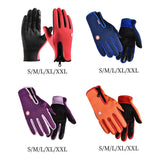Maxbell Winter Gloves Nonslip Thermal Gloves for Outdoor Running Sports Motorcycle S Red