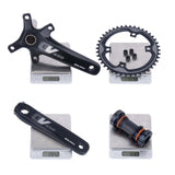 Maxbell Mountain Bike Crankset Bicycle Crank Arm Set Hollow Bottom Bracket Parts 170mm