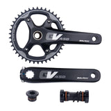 Maxbell Mountain Bike Crankset Bicycle Crank Arm Set Hollow Bottom Bracket Parts 170mm