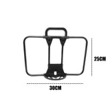 Maxbell Maxbell Folding Bike Carrier Bracket Front Bag Holder Lightweight Rack Mount