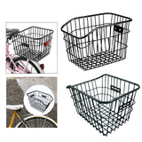 Maxbell Maxbell Portable Bike Rear Basket Waterproof for Shopping Mountain Bike with Reflector