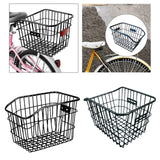 Maxbell Maxbell Portable Bike Rear Basket Waterproof for Shopping Mountain Bike with Reflector