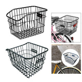 Maxbell Maxbell Portable Bike Rear Basket Waterproof for Shopping Mountain Bike with Reflector