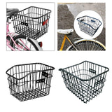 Maxbell Maxbell Portable Bike Rear Basket Waterproof for Shopping Mountain Bike with Reflector