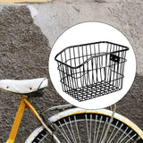 Maxbell Maxbell Portable Bike Rear Basket Waterproof for Shopping Mountain Bike with Reflector