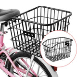 Maxbell Maxbell Portable Bike Rear Basket Waterproof for Shopping Mountain Bike with Reflector