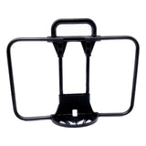 Maxbell Folding Bike Carrier Bracket Cargo Pannier Keeper Front Bag Holder Rack Black 30x25cm