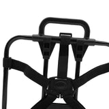Maxbell Folding Bike Carrier Bracket Cargo Pannier Keeper Front Bag Holder Rack Black 30x25cm