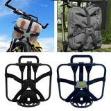 Maxbell Folding Bike Carrier Bracket Cargo Pannier Keeper Front Bag Holder Rack Black 30x25cm