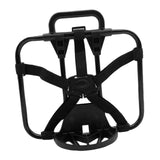 Maxbell Folding Bike Carrier Bracket Cargo Pannier Keeper Front Bag Holder Rack Black 30x25cm