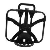Maxbell Folding Bike Carrier Bracket Cargo Pannier Keeper Front Bag Holder Rack Black 30x25cm