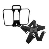 Maxbell Folding Bike Carrier Bracket Cargo Pannier Keeper Front Bag Holder Rack Black 30x25cm