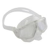 Maxbell Dive Goggles Free Diving Goggles with Nose Cover Snorkel Goggles Panoramic Eyewear clear