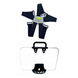 Maxbell Folding Bike Carrier Bracket Front Carrier Frame Lightweight Stand Cycling green 40x25cm