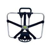 Maxbell Folding Bike Carrier Bracket Front Carrier Frame Lightweight Stand Cycling green 40x30cm