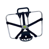 Maxbell Folding Bike Carrier Bracket Front Carrier Frame Lightweight Stand Cycling green 40x30cm