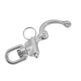 Maxbell Swivel Eye Snap Shackles Boat Stainless Steel Locking Rigging Spinnaker Rings Type