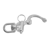 Maxbell Swivel Eye Snap Shackles Boat Stainless Steel Locking Rigging Spinnaker Rings Type