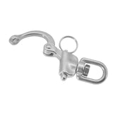 Maxbell Swivel Eye Snap Shackles Boat Stainless Steel Locking Rigging Spinnaker Rings Type