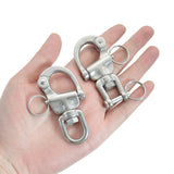 Maxbell Swivel Eye Snap Shackles Boat Stainless Steel Locking Rigging Spinnaker Rings Type