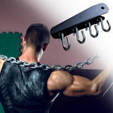 Maxbell Gym Chains Rack Storage Holder Hanging Wall Mount for Fitness Exercise Bands