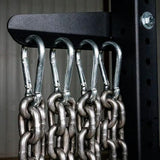 Maxbell Gym Chains Rack Storage Holder Hanging Wall Mount for Fitness Exercise Bands