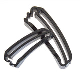 Maxbell Maxbell 2Pcs Webbing Ending Clip Webbing Strap Buckle Strap Belt End Clip Adjuster S