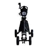 Maxbell Portable Folding Golf Pull Carts 4 Wheel Caddy Cart Walking Push Cart Roller