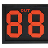 Maxbell Football Manual Substitution Board 4 digits Out in Easily Operate Practical