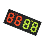 Maxbell Football Manual Substitution Board 4 digits Out in Easily Operate Practical