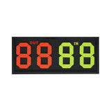 Maxbell Football Manual Substitution Board 4 digits Out in Easily Operate Practical