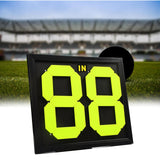 Maxbell Football Soccer Manual Substitution Board Card Easily Operate Professional