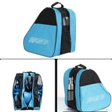 Maxbell Skating Shoes Bag Breathable Skates Storage Bag Handbags Roller Skates Bag Blue