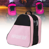 Maxbell Skating Shoes Bag Breathable Skates Storage Bag Handbags Roller Skates Bag Pink