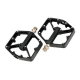 Maxbell 2x Mountain Bike Pedals Road Bike with Anti Skid Nails Width Flat Pedals Black